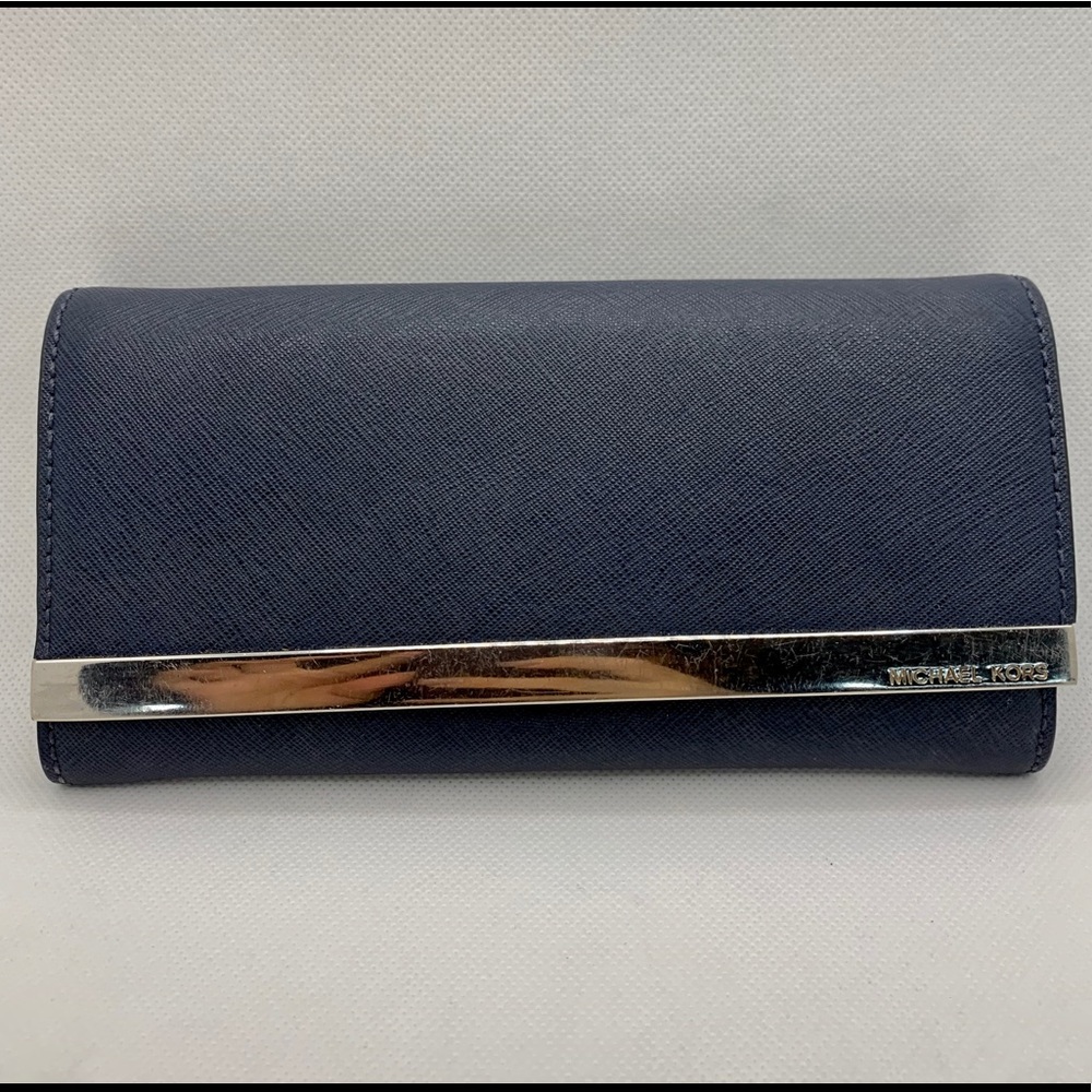 Navy Michael Kors Wallet